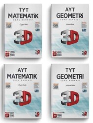 3D Yayınları TYT AYT Matematik Geometri Soru Bankası Seti - 3D Yayınları