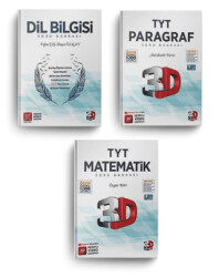 3D Yayınları TYT Matematik Paragraf Dil Bilgisi Soru Bankası Seti - 3D Yayınları