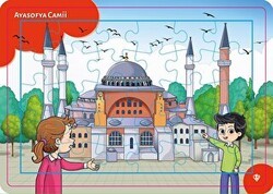 4-6 Yaş Değerli Mekanlar Ayasofya Cami Puzzle 30 Parça - Türkiye Diyanet Vakfı Yayınları