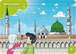 4-6 Yaş Değerli Mekanlar Mescidi Nebevi Puzzle 30 Parça - Türkiye Diyanet Vakfı Yayınları