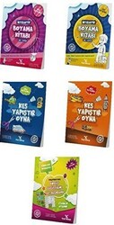 4-6 Yaş Okul Öncesi Etkinlik Seti 5 Kitap - Yeti Kitap