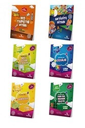 4-6 Yaş Okul Öncesi Evde Etkinlik Seti 6 Kitap - Yeti Kitap