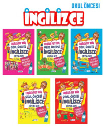 4 - 7 Yaş İngilizce Eğitim Seti 5 Kitap - Harika Çocuk Yayınları