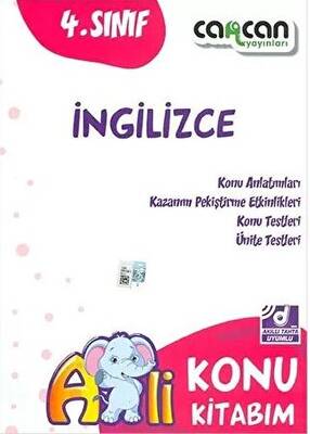 Cancan Yayınları 4. Sınıf İngilizce Konu Kitabı - 1