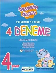Okyanus Yayınları 4. Sınıf Kazanım Ölçen 4 Deneme - Okyanus Yayınları