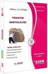 Egem Eğitim Yayınları 4. Sınıf 8. Yarıyıl Konu Anlatımlı Tüketim Sosyolojisi - Kod 4464 - 1