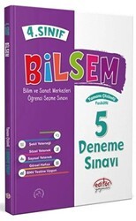 Editör Yayınevi 4. Sınıf Bilsem Çözümlü 5 Deneme Sınavı - - Editör Yayınevi