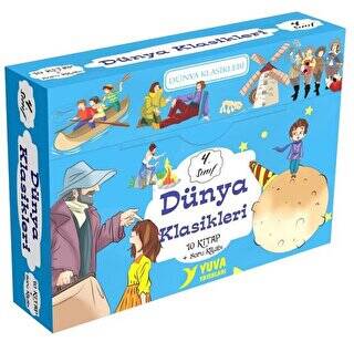 4. Sınıf Dünya Klasikleri Serisi 10 Kitaplık Set