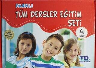 Tandem Yayınları 4. Sınıf Farklı Tüm Dersler Eğitim Seti 4 Kitap Takım - 1