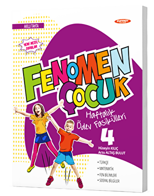 4. Sınıf Haftalık Ödev Fasikülleri Fenomen Çocuk - 1
