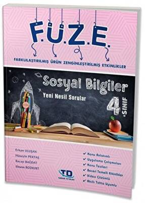Tandem Yayınları 4. Sınıf FÜZE Sosyal Bilgiler Yeni Nesil Sorular - 1
