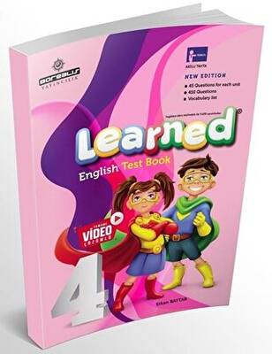 4. Sınıf Learned Super Test Book - 1