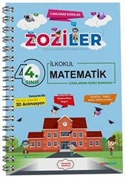 Zoziler 4. Sınıf Matematik Artırılmış Gerçeklik Etkileşimli Canlanan Soru Bankası - 1