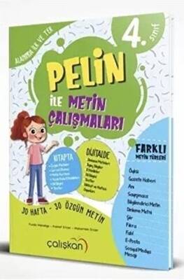 Mucit Yayınları 4. Sınıf Pelin İle Selin Metin Çalışmaları - 1