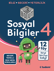 Tudem Yayınları - Bayilik 4. Sınıf Sosyal Bilgiler 3 Boyut - Tudem Yayınları - Bayilik