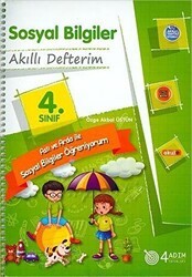 4. Sınıf Sosyal Bilgiler Akıllı Defterim - 4 Adım Yayınları