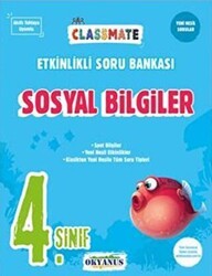 Okyanus Yayınları 4. Sınıf Sosyal Bilgiler Classmate Etkinlikli Soru Bankası - Okyanus Yayınları