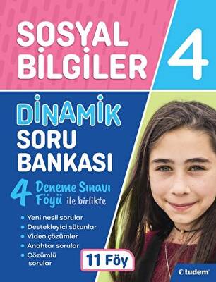 Tudem Yayınları - Bayilik 4. Sınıf Sosyal Bilgiler Dinamik Soru Bankası - 1