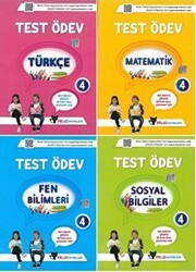 Proje Yayınları 4. Sınıf Test Ödev Seti 4 Kitap - Proje Yayınları