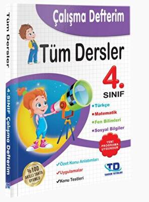 Tandem Yayınları 4. Sınıf Tüm Dersler Çalışma Defterim - 1