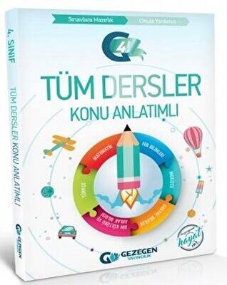 Gezegen Yayıncılık 4. Sınıf Tüm Dersler Konu Anlatımlı - 1