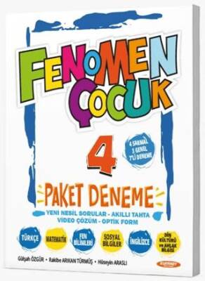 4. Sınıf Tüm Dersler Paket Deneme - 1