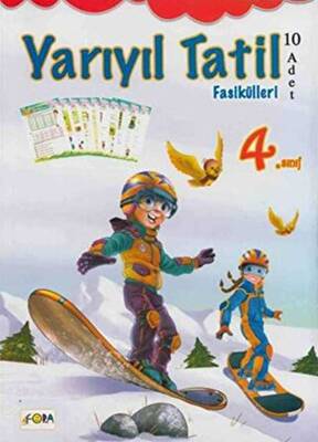 Fora Yayınları 4. Sınıf Yarıyıl Tatil Fasikülleri - 1