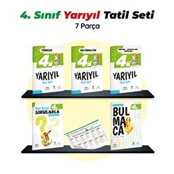 Öğretmen Evde Yayınları 4. Sınıf Yarıyıl Tatil Seti 2022-2023 - Öğretmen Evde Yayınları