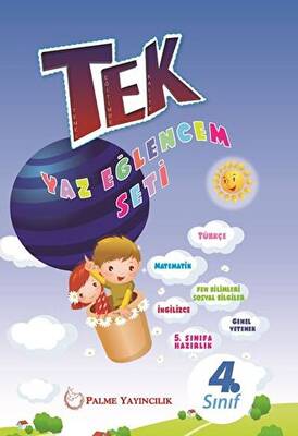 4. Sınıf Yaz Eğlencem Seti - 1