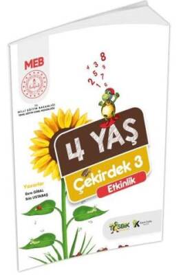 4 Yaş Okul Öncesi MEB Etkinlik Kitabı Çekirdek 3 Eğlenceli ve Öğretici Aktiviteler - 1