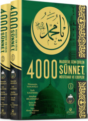 4000 Sünnet Müstehab ve Edepler 2 Cilt Takım - Ahıska Yayınevi
