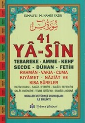 41 Ya-sin Kod: YAS002 - Rahle Boy - Türkmen Kitabevi