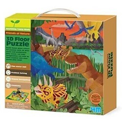 4M 3D Puzzles Dinosaurs 3D Yapboz Dinozorlar - 4M
