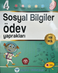 Mutlu Yayıncılık 4. Sınıf Sosyal Bilgiler Ödev Yaprakları - Mutlu Yayıncılık