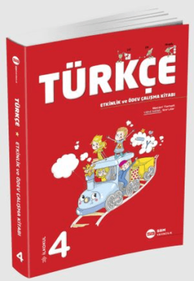 SBM Yayıncılık 4. Sınıf Türkçe Etkinlik ve Ödev Çalışma Kitabı Soru Bankası Merkezi - 1
