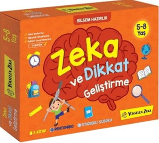 5-8 Yaş Zeka ve Dikkat Geliştirme Seti Zeka Testleri, Okul ve Sınav Başarısı, Düşünme Becerileri, Problem Çözme - 1