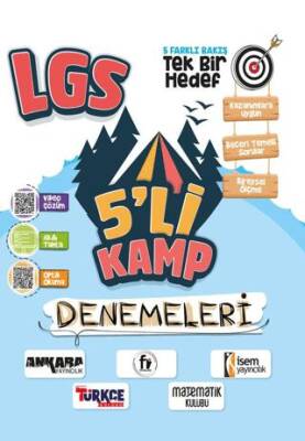 5 Farklı Bakış Tek Bir Hedef LGS 5`li Kamp Denemeleri - 1