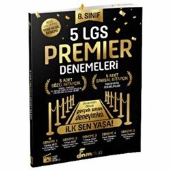 DNM Plus Yayınları 5 LGS Premier Denemeleri - DNM Plus Yayınları