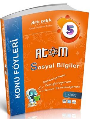 Artı Zeka Yayınları 5. Sınıf Atom Sosyal Bilgiler Konu Föyleri - 1