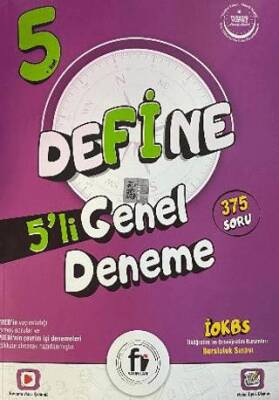 5. Sınıf Define 5li Genel Deneme - 1