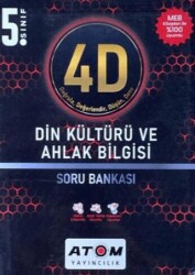 5. Sınıf Din Kültürü ve Ahlak Bilgisi 4D Soru Bankası - Atom Yayıncılık