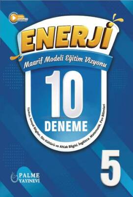 5. Sınıf Enerji Tüm Dersler 10`lu Deneme Kitabı - 1