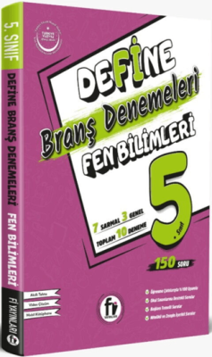 5. Sınıf Fen Bilimleri Define Branş Denemeleri - 1