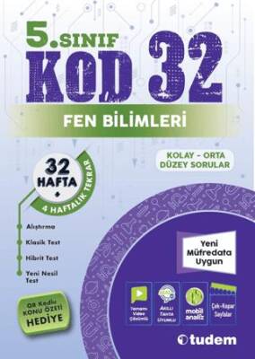 5. Sınıf Fen Bilimleri Kod 32 - 1