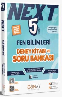 5. Sınıf Fen Bilimleri Next Deney Kitabı ve Soru Bankası - 1