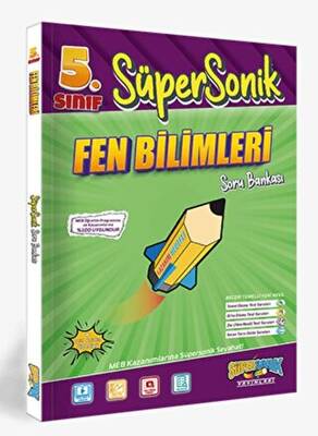 Süpersonik Yayınları 5. Sınıf Fen Bilimleri Soru Bankası - 1