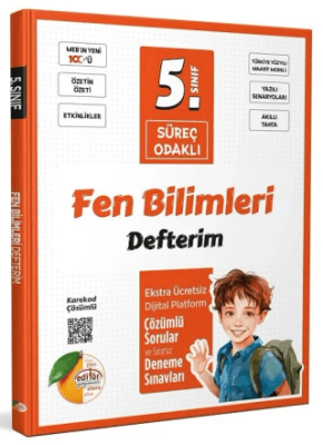 5. Sınıf Fen Bilimleri Süreç Odaklı Defterim - 1