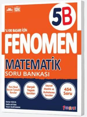 Fenomen Yayınları 5. Sınıf Fenomen Matematik Soru Bankası - 1