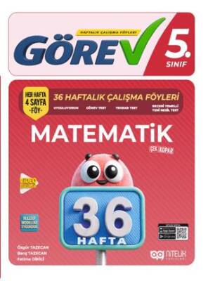 5. Sınıf Görev Matematik 36 Hafta Çalışma Föyleri - 1