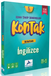 5. Sınıf İngilizce 36 Kontak Deneme - Paraf Yayınları